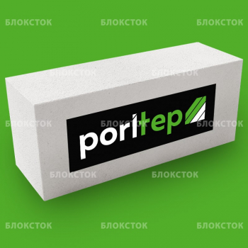 Пеноблоки стеновые Poritep Коломна 625х200х375, D600