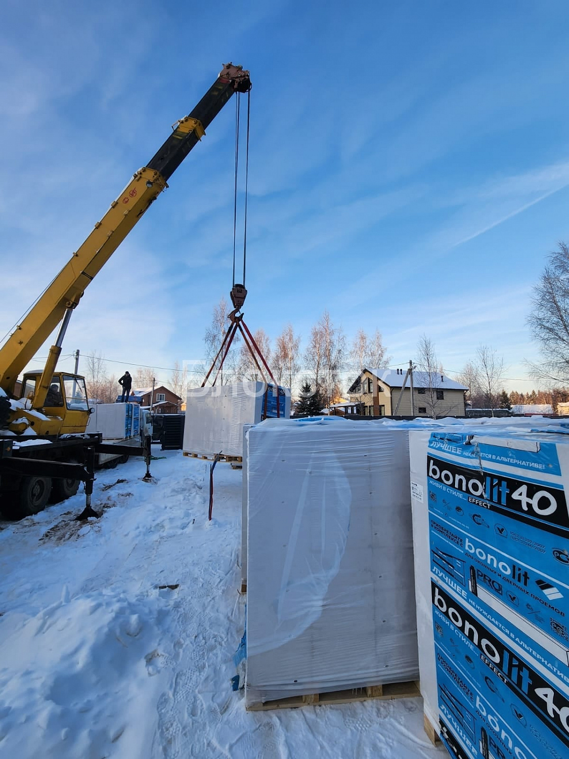 Газобетонные блоки Бонолит Малоярославец D500 625х200х500 стеновые