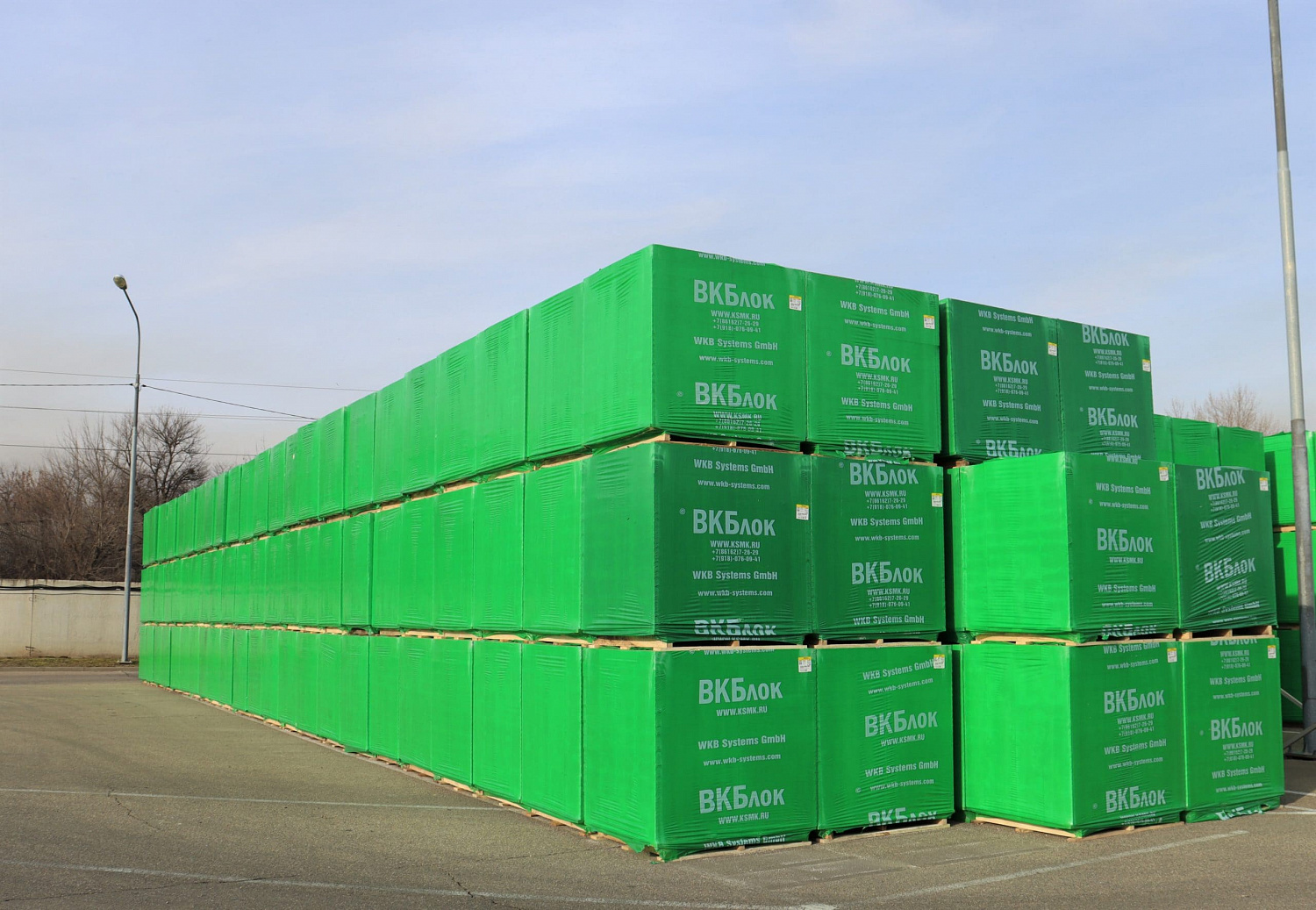 Газобетонные блоки ВКБлок D500 625х300х200 стеновые
