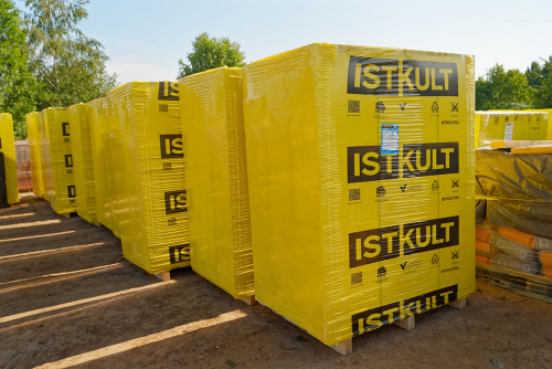 Газобетонные блоки Istkult Егорьевск D500 625х200х250 стеновые