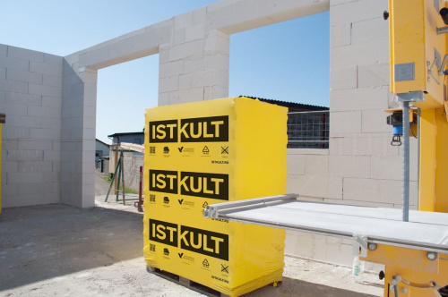 Газобетонные блоки Istkult D500 625х250х150 перегородочные