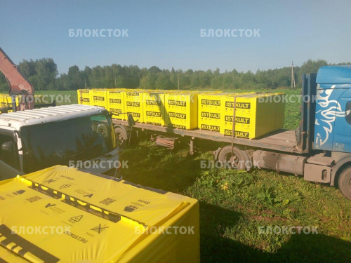 Пеноблоки Istkult D500 625х250х200 стеновые