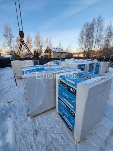 Пеноблоки перегородочные Грас-Бонолит 625x250x125 D500